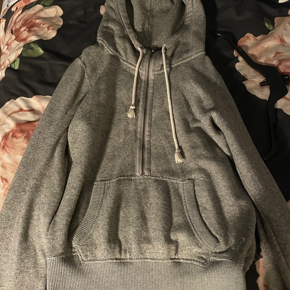 Gray hoodie